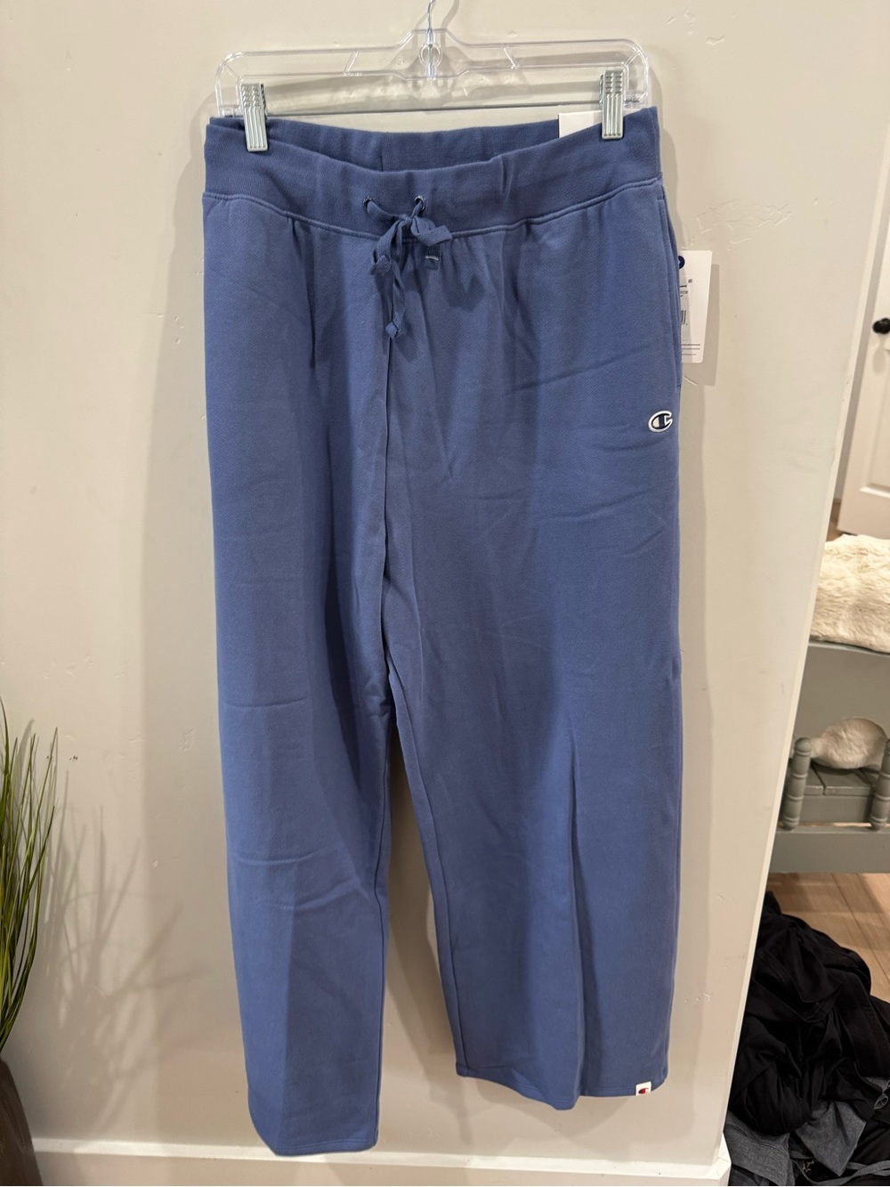 Champion women’s Slate Blue Drawstring Joggers size xxl:)